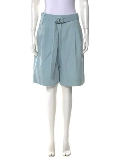 Pre-owned Tibi Knee-length Shorts In Blue