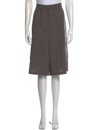 Pre-owned Tibi Knee-length Shorts In Green