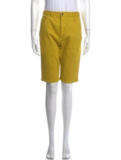Pre-owned Tibi Knee-length Shorts In Green