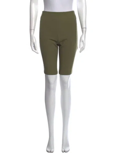 Pre-owned Tibi Knee-length Shorts In Green