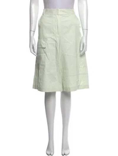 Pre-owned Tibi Knee-length Shorts In Green