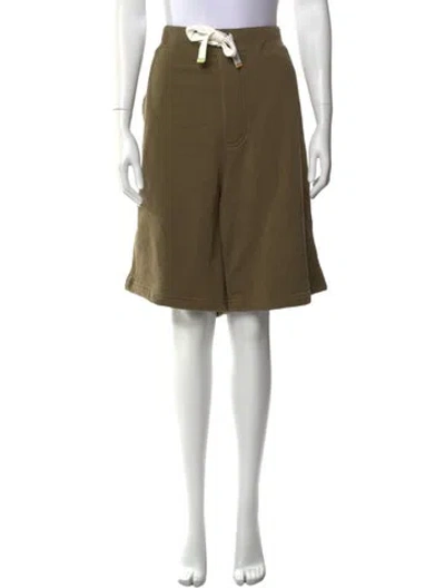 Pre-owned Tibi Knee-length Shorts W/ Tags In Green