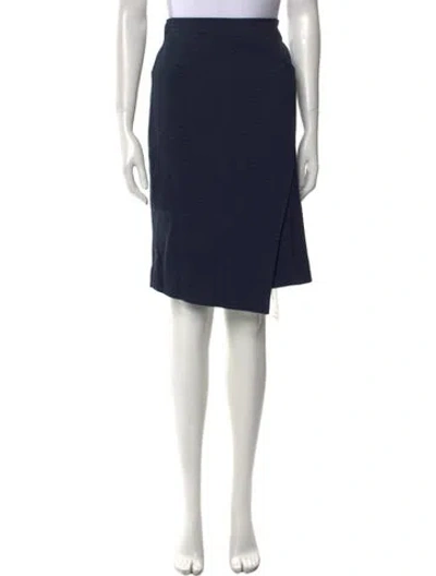 Pre-owned Tibi Knee-length Skirt In Black