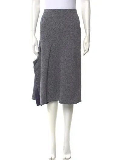 Pre-owned Tibi Knee-length Skirt In Blue