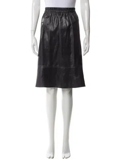 Pre-owned Tibi Knee-length Skirt In Gray