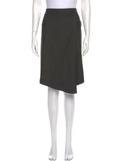 Pre-owned Tibi Knee-length Skirt In Gray