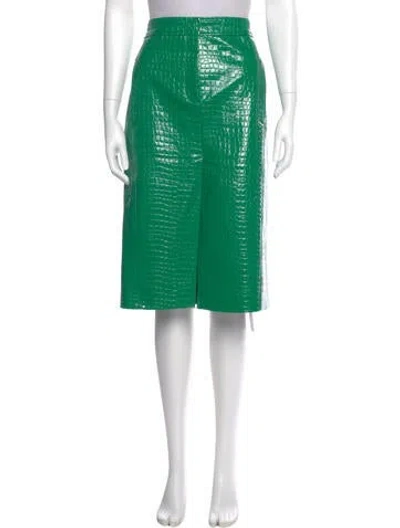 Pre-owned Tibi Knee-length Skirt In Green