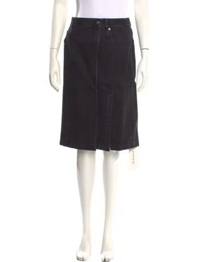 Pre-owned Tibi Knee-length Skirt W/ Tags In Black