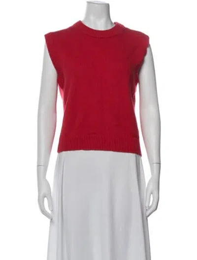 Pre-owned Tibi Lambswool Jacket In Red