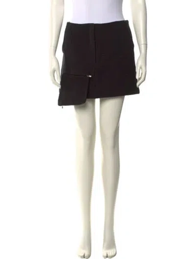Pre-owned Tibi Lasercut Accents Mini Skirt