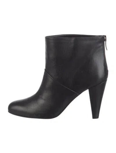 Pre-owned Tibi Leather Boots In Black