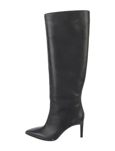 Pre-owned Tibi Leather Boots In Black