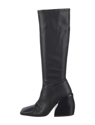 Pre-owned Tibi Leather Boots In Black