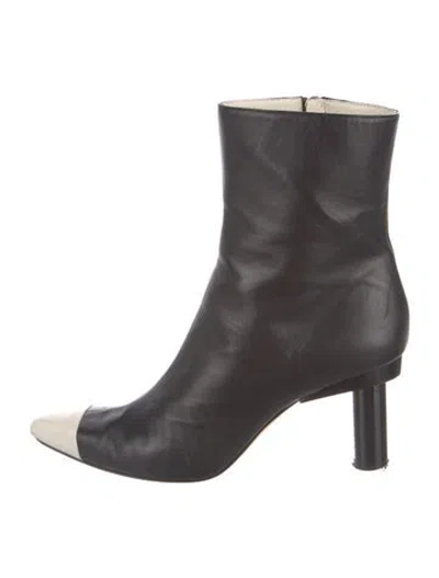 Pre-owned Tibi Leather Boots In Black
