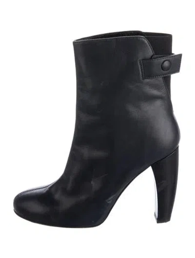 Pre-owned Tibi Leather Boots In Black