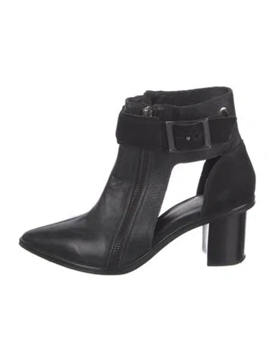 Pre-owned Tibi Leather Boots In Black
