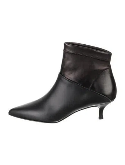 Pre-owned Tibi Leather Boots In Black