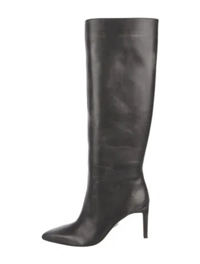 Pre-owned Tibi Leather Boots In Black