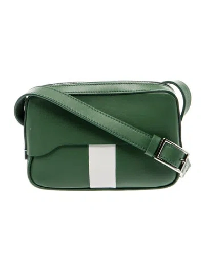 Pre-owned Tibi Leather Crossbody Bag In Green