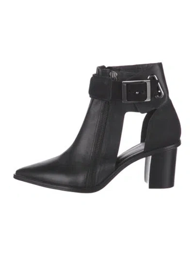 Pre-owned Tibi Leather D'orsay Pumps In Black