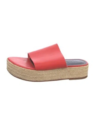 Pre-owned Tibi Leather Espadrilles