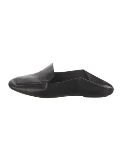Pre-owned Tibi Leather Mules In Black
