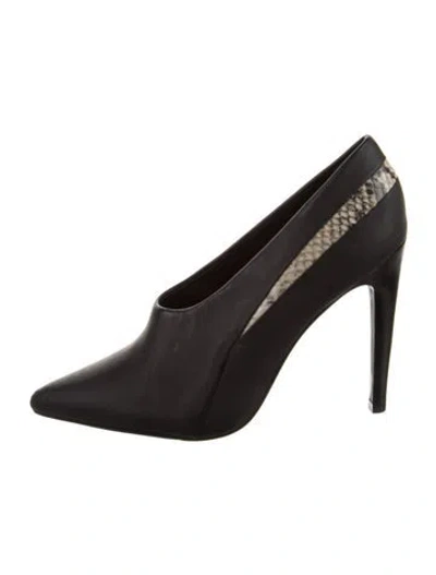 Pre-owned Tibi Leather Pumps In Black