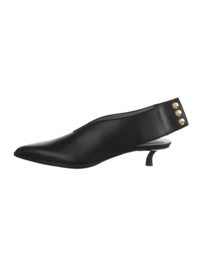 Pre-owned Tibi Leather Pumps In Black