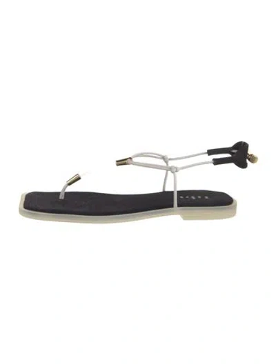 Pre-owned Tibi Leather Sandals In Blue