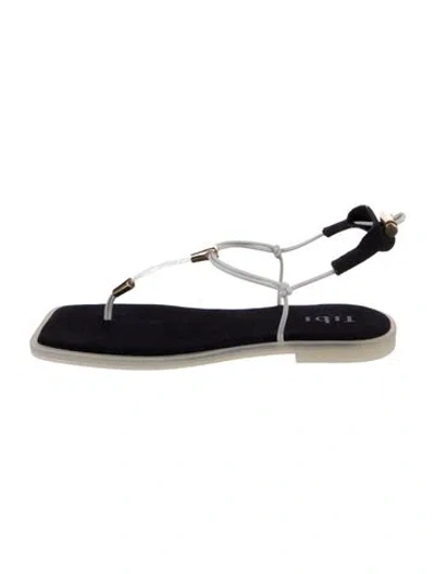 Pre-owned Tibi Leather Sandals In Blue