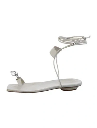 Pre-owned Tibi Leather Sandals In Multi