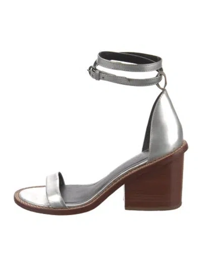 Pre-owned Tibi Leather Sandals In Multi