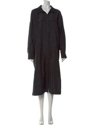Pre-owned Tibi Long Dress In Gray