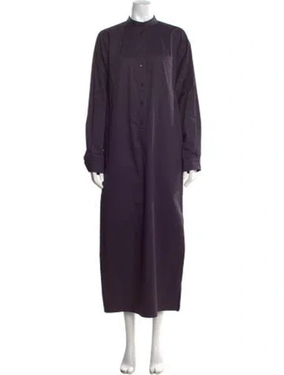 Pre-owned Tibi Long Dress In Purple