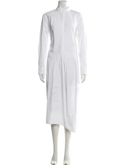 Pre-owned Tibi Long Dress In White