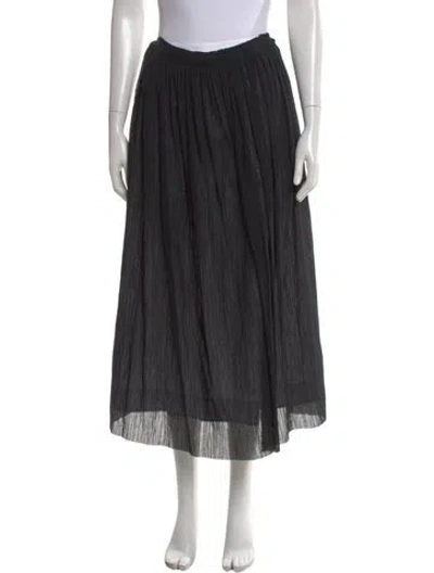 Pre-owned Tibi Long Skirt In Blue