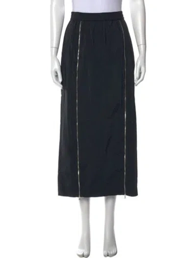 Pre-owned Tibi Long Skirt In Blue