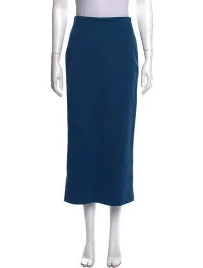 Pre-owned Tibi Long Skirt In Blue