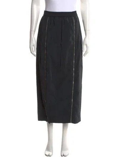Pre-owned Tibi Long Skirt In Blue