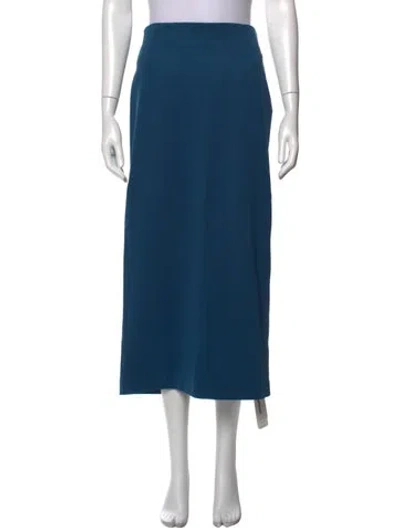 Pre-owned Tibi Long Skirt In Blue