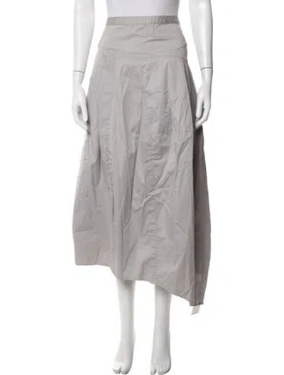 Pre-owned Tibi Long Skirt In Grey
