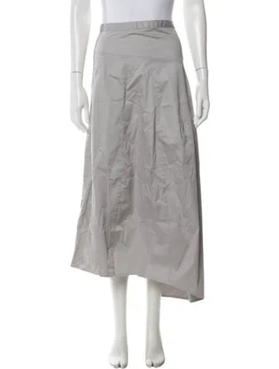 Pre-owned Tibi Long Skirt In Grey