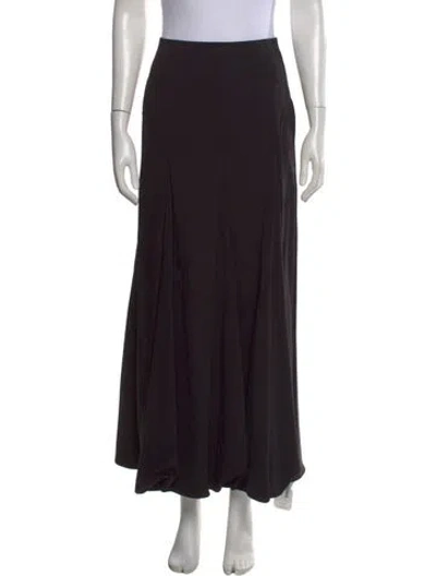 Pre-owned Tibi Long Skirt W/ Tags In Black