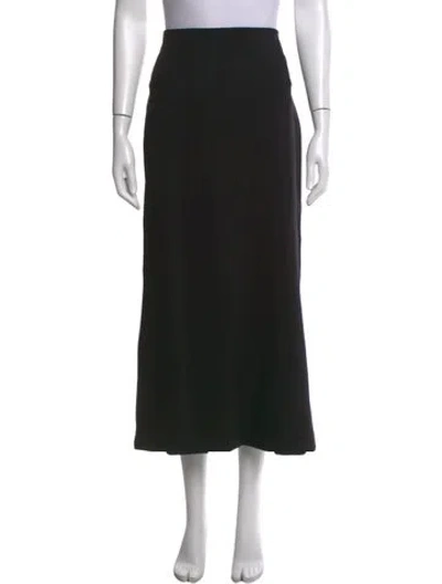 Pre-owned Tibi Long Skirt W/ Tags In Black