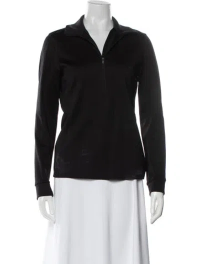 Pre-owned Tibi Long Sleeve Sweatshirt In Blue