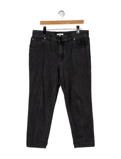 Pre-owned Tibi Low-rise Skinny Leg Jeans In Gray