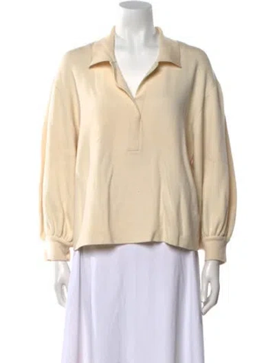 Pre-owned Tibi Merino Wool Sweater In Neutral