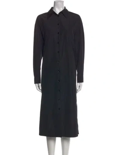 Pre-owned Tibi Midi Length Dress In Black