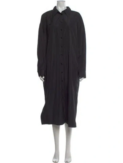 Pre-owned Tibi Midi Length Dress In Black