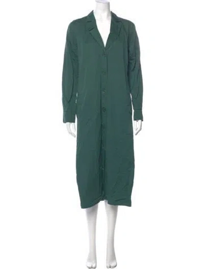Pre-owned Tibi Midi Length Dress In Green